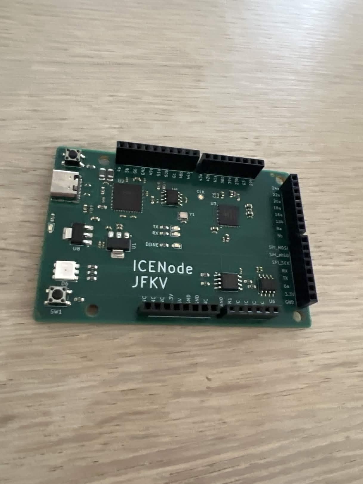 ICENode FPGA development board